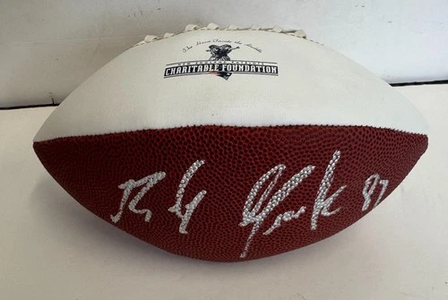 Rob Gronkowski Signed Autographed New England Patriots Mini Football Beckett BAS