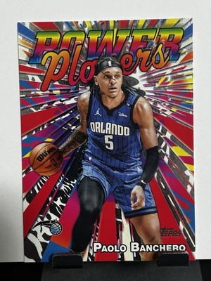 2025 Topps Paolo Banchero PP-2 Power Players Orlando Magic