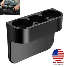 Universal Car Seat Gap Water Cup Holder Drink Bottle Can Organizer Storage 1PC