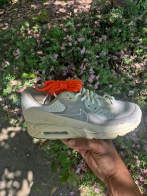 Nike Air Max 90 Premium Pale Ivory Orange IM6773-104 U.S Men's Size 8 New 