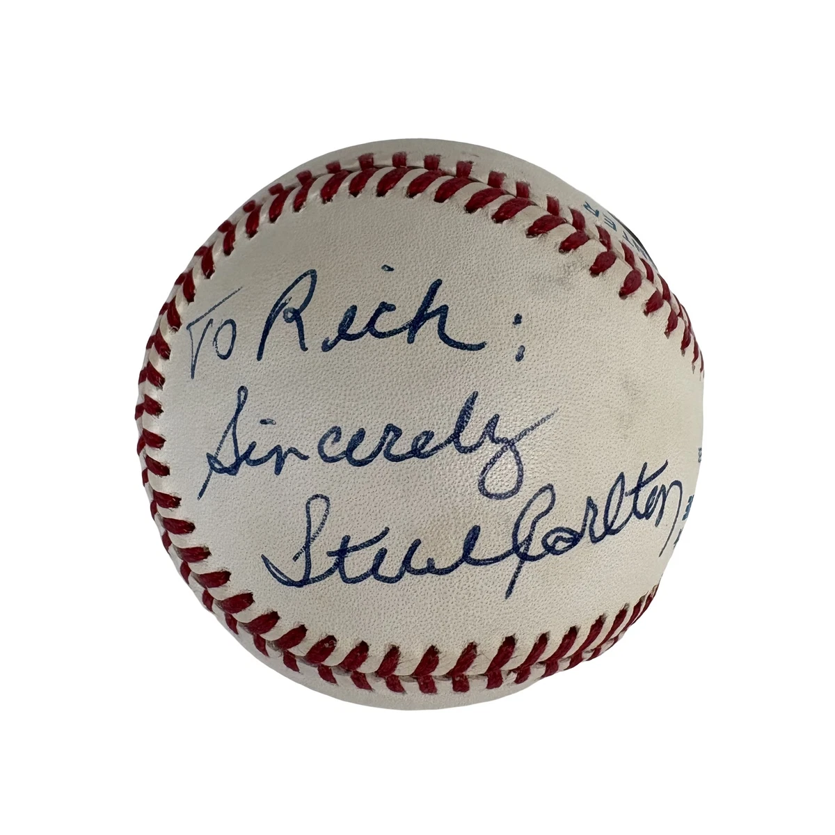 Steve Carlton Original Autographed Baseball MLB Balls for sale | eBay