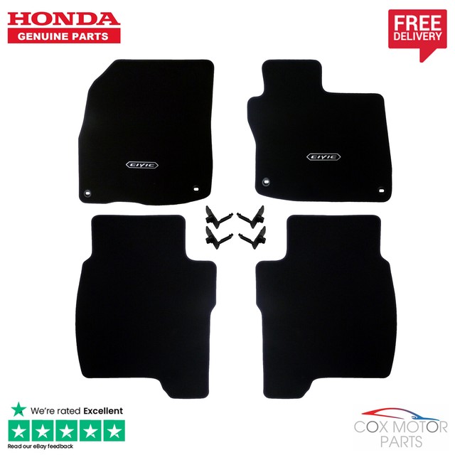 New Genuine Honda 3 Door Civic 2007 2012 Floor Mats Rhd Uk For