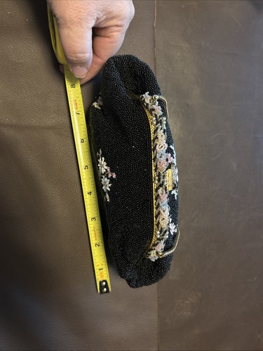 Vintage Chunn Micro Beaded French Purse - Imagen 10 de 14