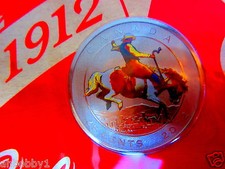 CANADA 2012 RARE Calgary Stampede - Coloured Coin and Stamp Set - RARE