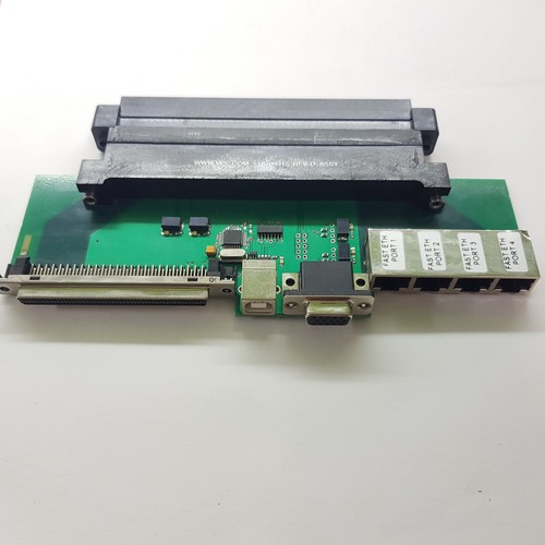 Fast ETH Ethernet 4 Port USB FMT-SLOT-01 103 Card Board - Picture 5 of 12