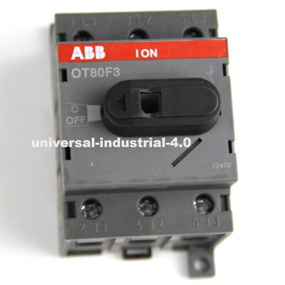 NEW ABB OT80F3 1SCA105798R1001 10136393 Disconnect Switch