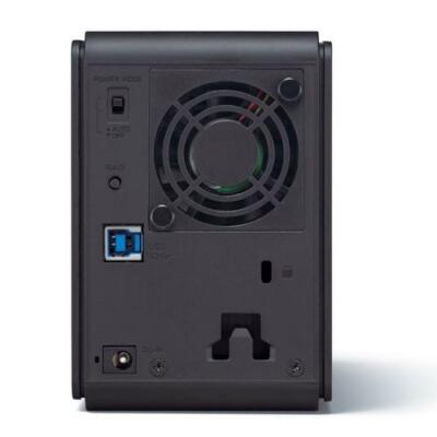 BUFFALO HD-WLU3/R1 4TB(2TB×2) Buffalo DriveStation Duo 4TB (2x2TB) USB Hard Drive, USB 3.0, 5 Gb