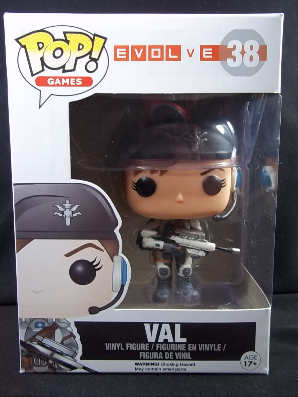 Sale Funko Pop! Games Vinyl Figure 38 Evolve Val New