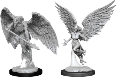 Dungeons & Dragon D&D Nolzur's Marvelous Fantasy Miniatures: Harpy / Aarakocra