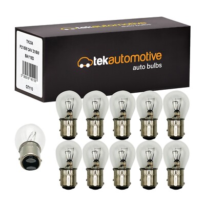 10 x 334 P21/5W Truck Lorry Bulb Brake & Tail Light 24V 21/5W BAY15D