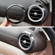 Mercedes Benz L&uuml;ftungsringe Zierringe Blenden Rahmen Carbon W213 Rahmen Dekor