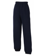 Image of FRUIT OF THE LOOM CHILDRENS JOG PANTS 4 COLOURS - AGES 5-13 - TRACKSUIT BOTTOMS 