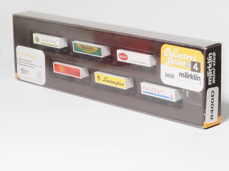 8400D Marklin Z-scale The Exotic Car Makers Collectors set #4, only for USA RARE - Image 2 of 2
