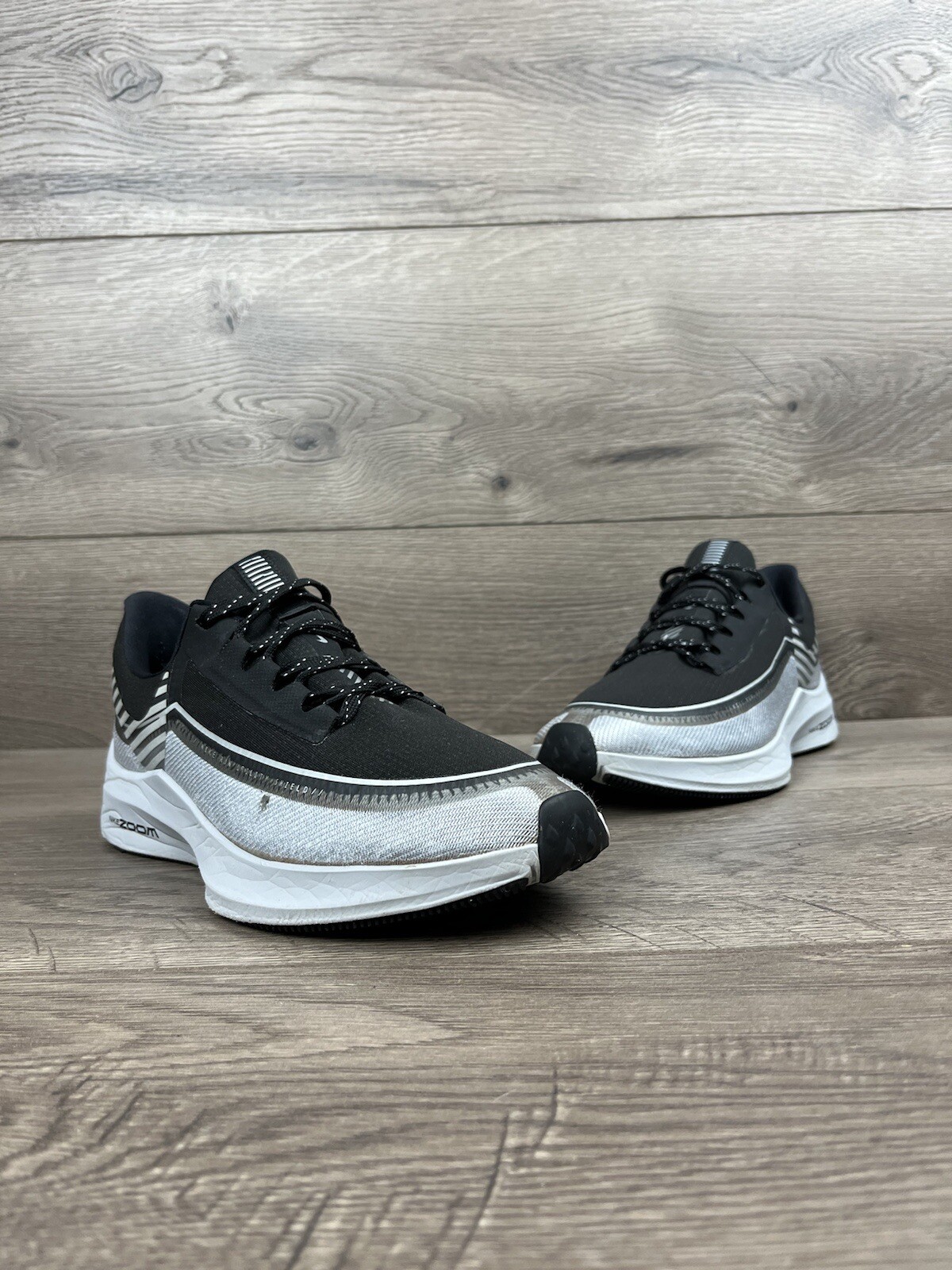 Nike Air Zoom Winflo 6 Shield Womens 6 Running Shoes Black/Grey BQ3191 001  | eBay