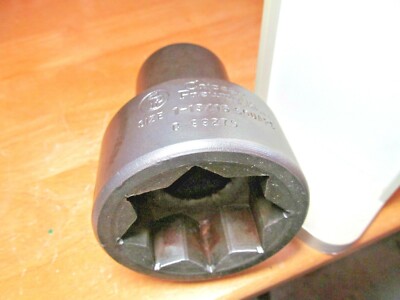 Chicago Pneumatic USA #5 Spline Drive 1-13/16'' Double Square Impact Socket -8 pt