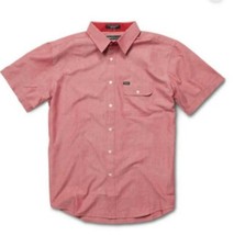 Matix Furlough Woven Shirt L Red