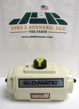 EL-O-MATIC, ESN-100-4, RACK & PINION SPRING CLOSE PNUEMATIC ACTUATOR , SURPLUS