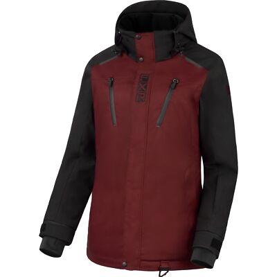 FXR Womens Aerial Insulated Snowmobile Jacket Merlot/Black Size 8