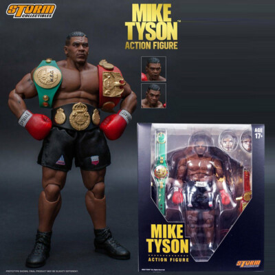 Official Storm Toys Mike Tyson Greatest Boxing Champion 1:12 6'' Action Figure
