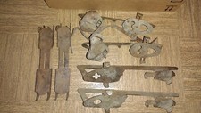 UNION HARDWARE METAL STEEL ICE SKATES