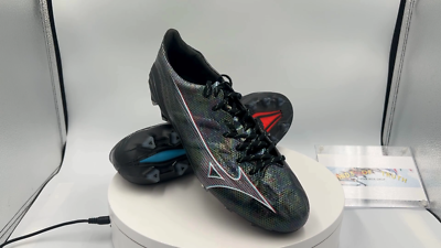 Mizuno Alpha JAPAN Black Soccer Cleats P1GA2360 01 US 5 - 12 with