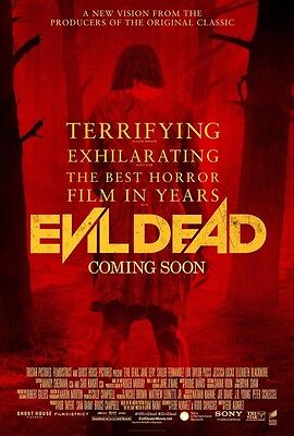 The Evil Dead movie poster print (b) 11 x 17 inches 2013 Horror