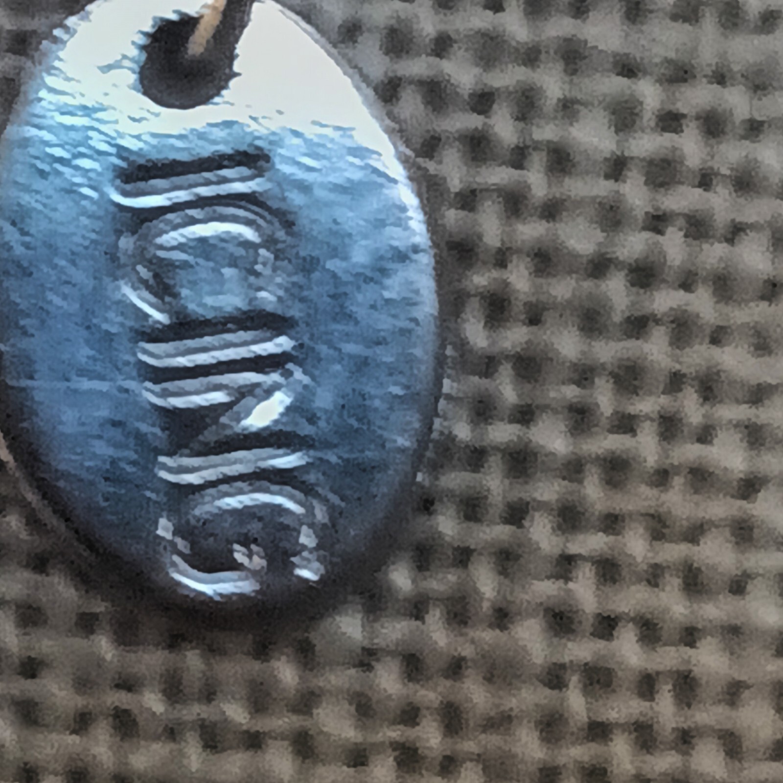 Dramatic Chunky icing Geometric 18” Silver Tone L… - image 5