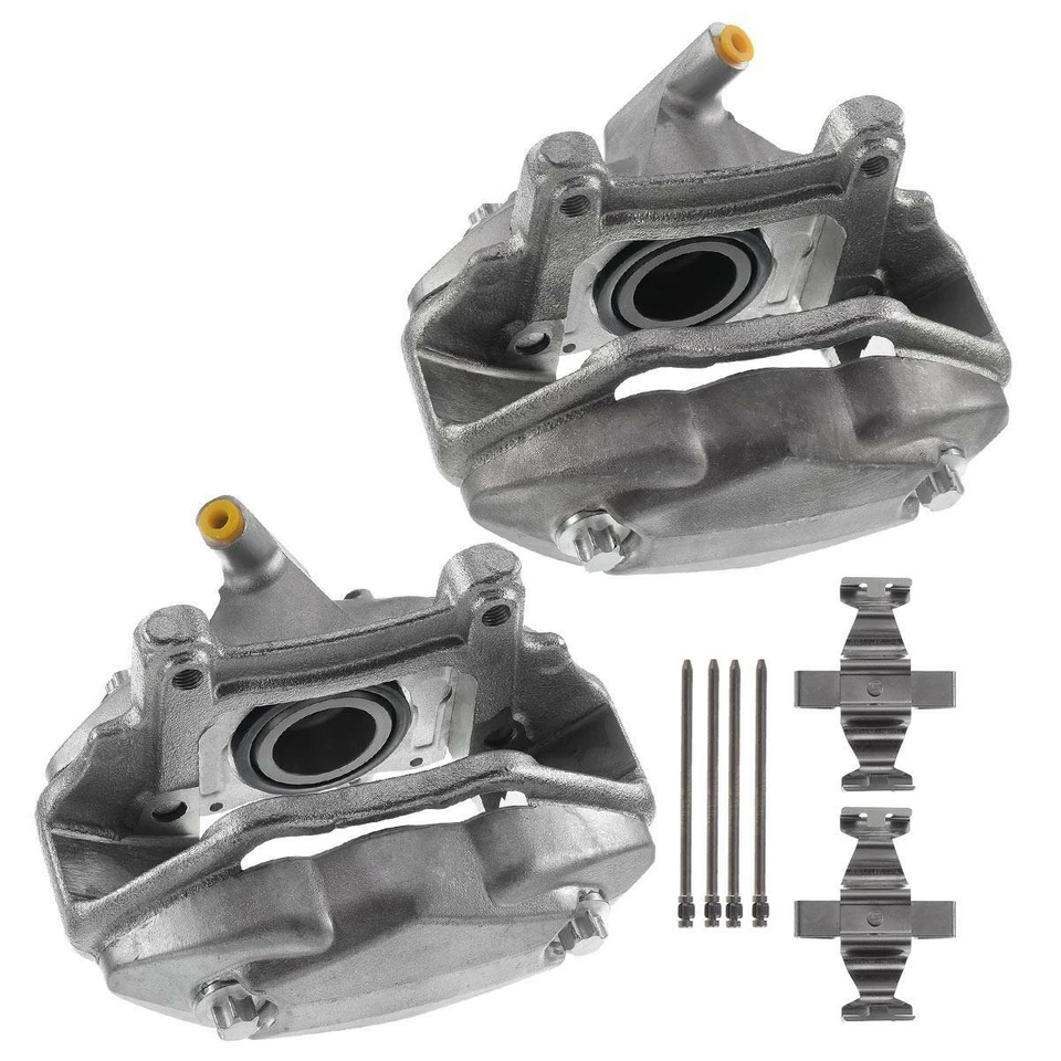 Pinzas de freno delanteras izquierda y derecha para Mercedes Benz W203 C230 C209 CLK350 SLK350 Foto 2 de 4