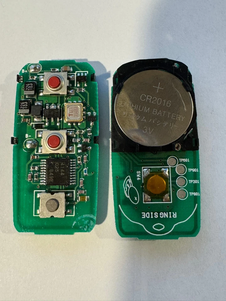 LEXUS ES300 LS400 1998 1999 entrada sin llave mando a distancia coche llavero HYQ1512P DENSO OEM Foto 2 de 4