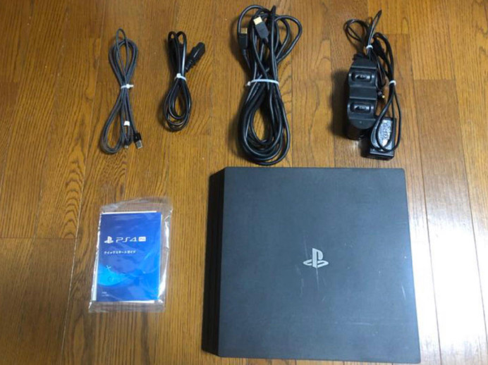 SONY PS4 PlayStation4 Pro Jet Black 1TB CUH-7100B NO Controller Japan Fedex  Ship eBay