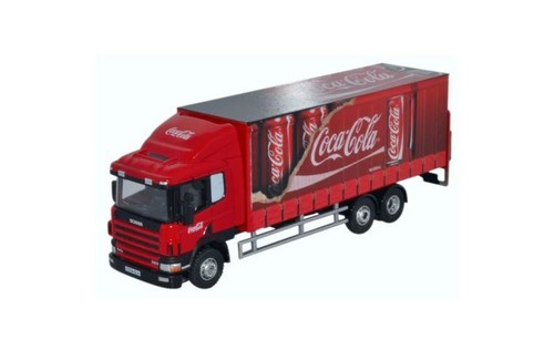 OXFORD DIECAST, SCANIA 94D 3 Straight axles - COCA-COLA, 1/76, OXF76S94004CC