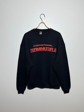 Vintage 1991 Terminator 2 Movie Promo Sweatshirt Size XL