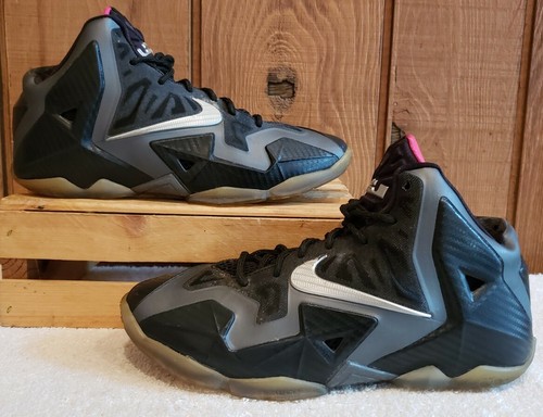 lebron 11 pink and grey