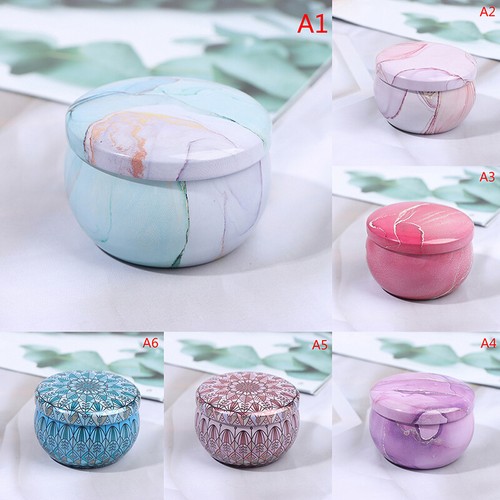 Candle Tin Jars DIY Candle Making kit Holder Storage Case For Dry Spices Swee PM - Picture 12 of 18