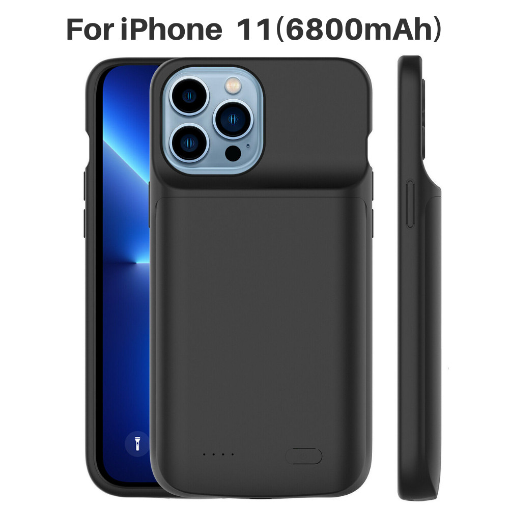 Battery Charger Case For iPhone 6s X XR 11 12 13 Power Bank