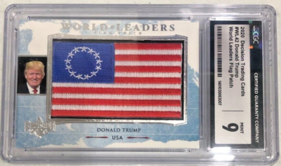 2020 Decision WORLD LEADERS FLAG PATCH 第90,96-98代 内閣総理大臣