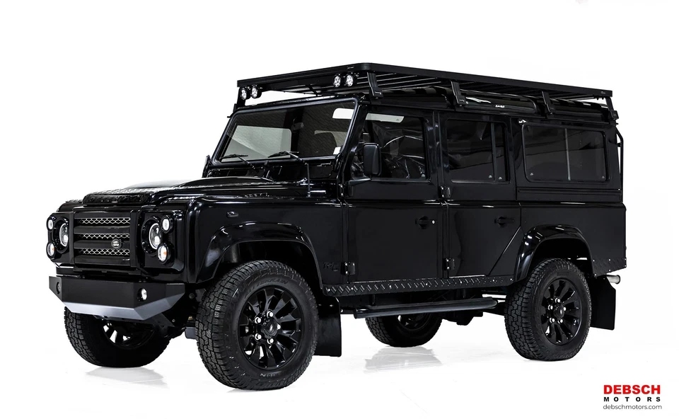 Land Rover Defender 110 LHD 1994 automático AC TD5 marco restauración Foto 2 de 4