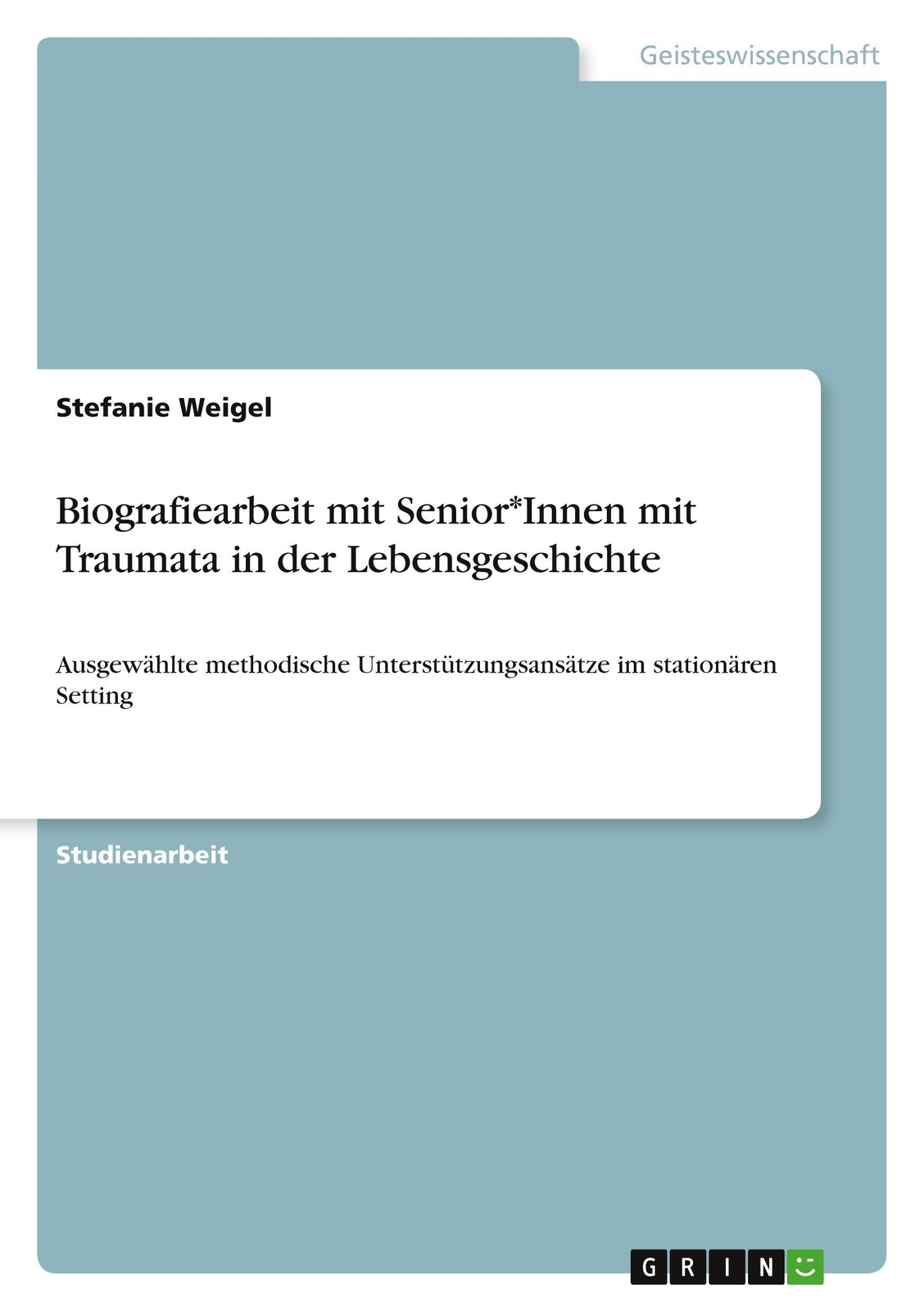 Thumbnail - Biografiearbeit Mit Senior Innen Mit Traumata In Der Lebensgeschichte