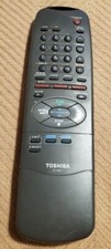 Toshiba TV/VCR Remote Control VC-6622 TESTED Working Gray