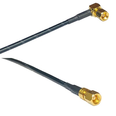 RG174 SMC Female Angle to SMC FEMALE Coax RF Cable USA-Ship Lot
