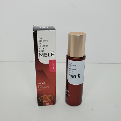 MELE Smooth Pore Minimizing Facial Serum for Melanin Rich Skin - 1 fl oz B2