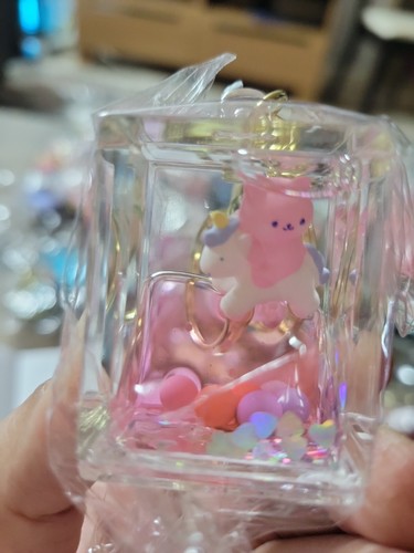 Unicorn Bubble Boba Milk Tea Keychain Moving Liquid Purse Charm tiktok keychain - Picture 19 of 29