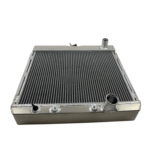 Aluminum Radiator+FAN For 1963-1969 Ford Fairlane Ford Torino 4.3L AT 63 64 65 - Picture 6 of 7