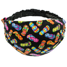 Ladies womens headband hairband head hair wrap band turban yoga elastic chemo