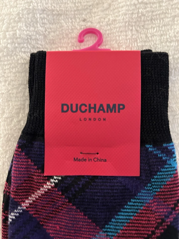 Calcetines multicolores Duchamp para hombre, 1 par Foto 2 de 4