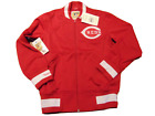 Mitchell Ness Mlb Cincinnati Reds Tailored Fit Bp Track Jacket Size 40 M