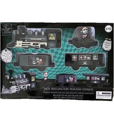 Disney Jack Skellington Holiday Express Train Set Nightmare Before Christmas