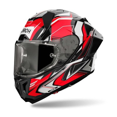Helm AIROH GP 800 MUST RED GLOSS ROT GLÄNZEND INTEGRAL RACING GRÖSSE M