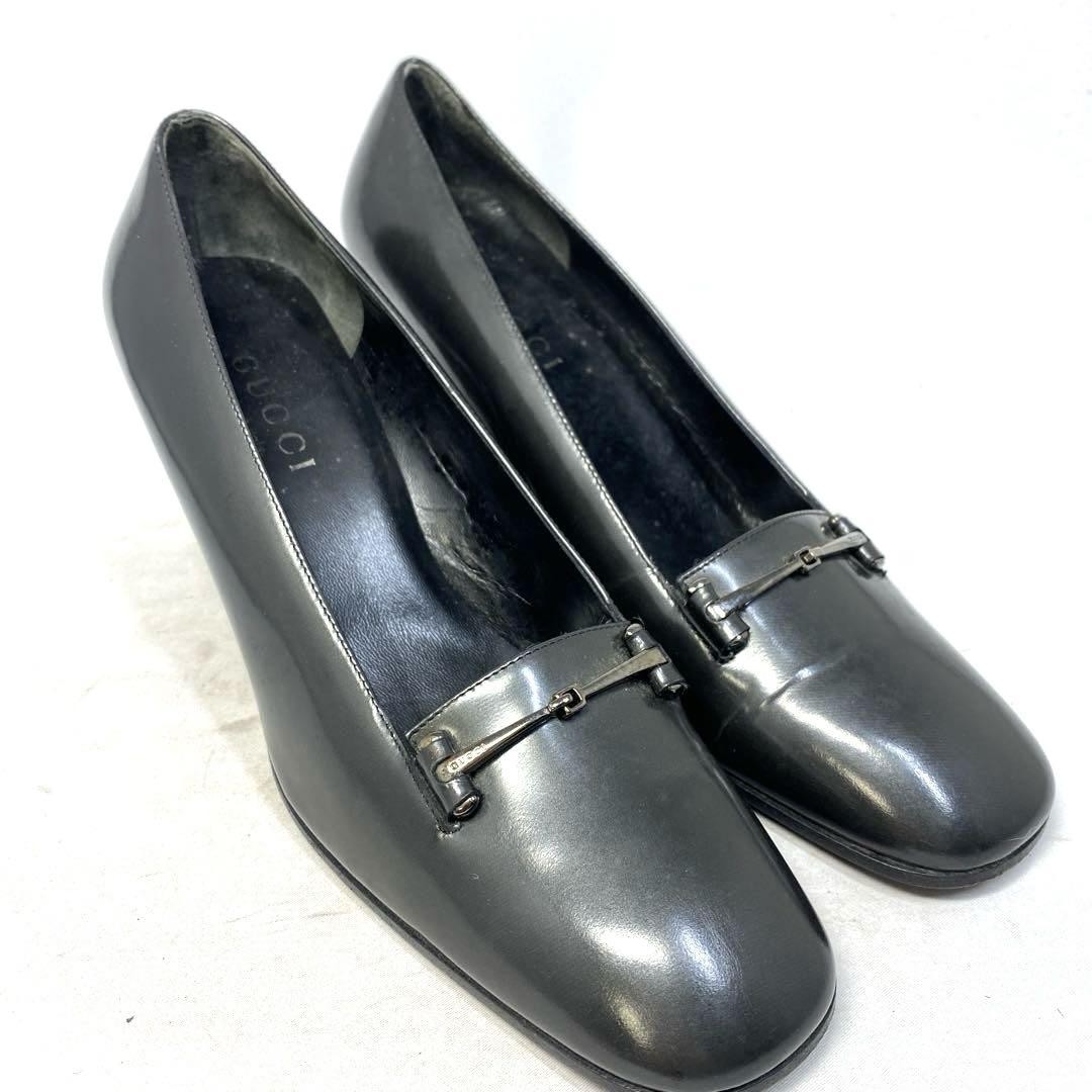 Gucci Horsebit Loafers Pumps Gray Size 36 US About6 For Women thumbnail 16