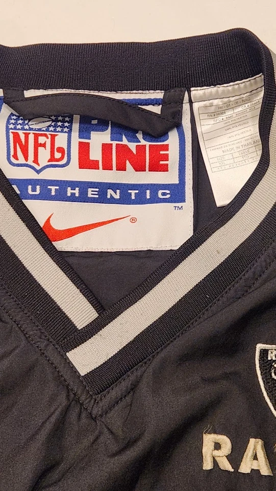 Nike Pro Line Los Angeles Raiders Pullover Cortavientos Para Hombre 2XL NFL Fútbol Foto 2 de 4